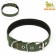 Sprinkle collar with lining, 58 x 2.5 cm, khaki