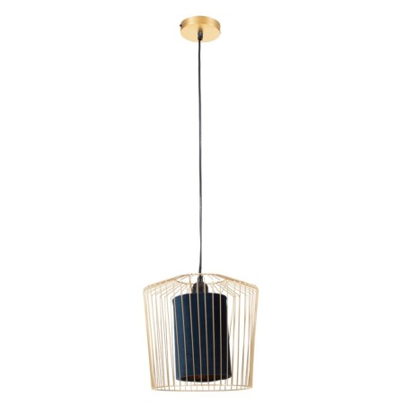 Bayerlux lamp "velvet" E27 40W blue 27x30x12-100cm