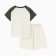 A set for a boy (T -shirt and shorts) Minaku, EXRU/Olive color, height 128 cm