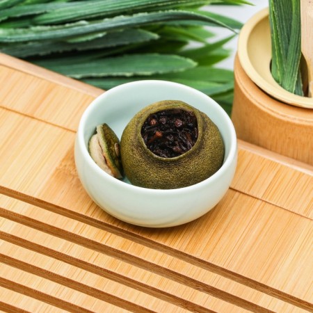 Chinese tea "Shu puer", in tangerine, 50 g, 2022-4