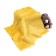 Flap 50 × 50 cm, long -out fur on a knitted basis, honey color