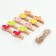 Decorative clothespins with a rope for the suspension "Ducks" set 10 pcs. - 1, 5 × 12 × 14 cm