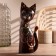 Interior souvenir "Cat with a turtle" 30 cm