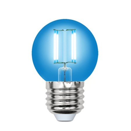 LED LED Uniel, E27, 5 watts, glow blue