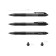 Automatic gel handle Erichkrause Smart-Gel, black rod