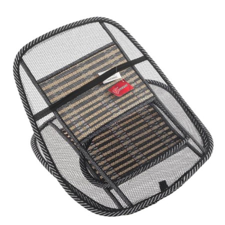 Torso-Massager on the seat with a lumbar support, bamboo inserts-3
