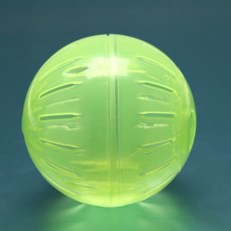 Ball for rodents on a plastic base, 12 cm, mix of flowers-6