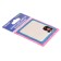 Block with a sticky edge of 73 x 74 mm, Devente Niconico, 30 sheets, 4 colors, mix