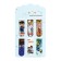 A set of magnetic bookmark for books Calligrata 6 pieces, "anime", mix