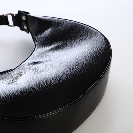Women's bag with lightning, black color-4