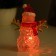 Night Snowman LED 1W RGB 3HLR44 Transparent 8x8x10cm Risalux