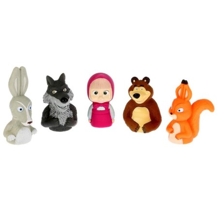 Bathing toy "Masha and Bear: finger theater"-1
