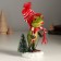 Souvenir Polystone Lac "frog in a hawap and a ski scarf" 8.5x7x14 cm