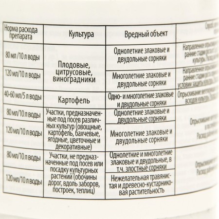The means of continuous destruction of weeds "Liquidator", 60 ml-8