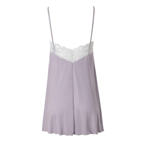 Night shirt female, gray color, size 48-7