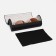 Magnet glass case, black color