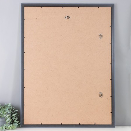 Photo frame Plastic Gallery 60x80 cm, silver (plastic screen)-1