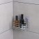 Shelf on vacuum suction shafts, 20 × 10 × 10 cm