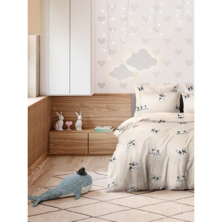 Bed linen 1.5 joint venture “Dogs”, size 145x215 cm, 145x215 cm, 70x70 cm