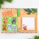Gift New Year's Set "New Year's Post", paper block 30 l, handle blue paste 1.0 mm and 5 pcs of stickers