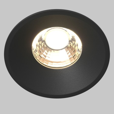 The built-in lamp Technical DL058-12W3K-B, 12W, 8x8x6 cm, Led, 910lm, 3000k, black color black-3