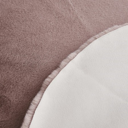 Plush mat Sofi de Marko, size 150x150 cm, color ash rose-7