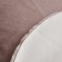 Plush mat Sofi de Marko, size 150x150 cm, color ash rose