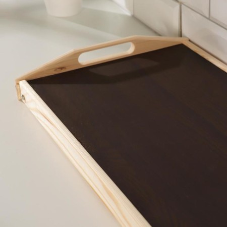 Folding breakfast table, 50 × 30cm, with handles-12