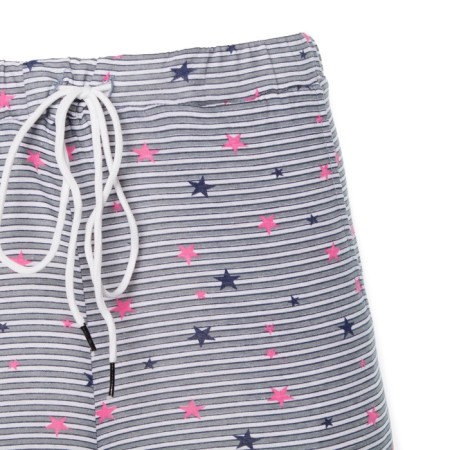 Women's pants, white color with a gray strip, size 56-1