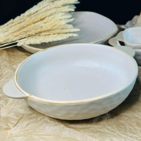 Lenardi Saladnik "Dune", with handles, d = 28 cm