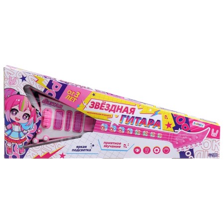 Musical toy "Star guitar", sound, light-8