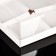 Box for mousse cakes 4 pieces, 17x17x6 white