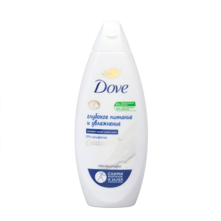 Gift set Dove: shampoo, 250 ml + cream gel for shower, 250 ml-4