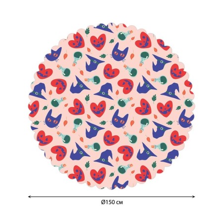 The tablecloth “Magic plan”, round, Saten, d = 150 cm-1