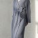 Shifu robe, size m, dark blue color
