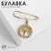 Bulak-cone with the suspension "Tree of Life" 3.5 cm, white color in gold