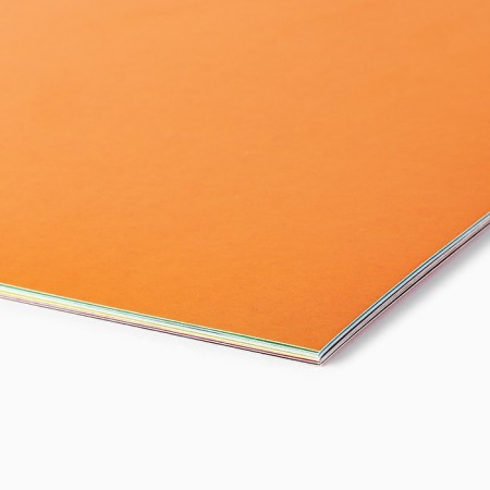 Cardboard color two -way A4 coated in the folder 10 sheets 20 colors 230g "September 1: Bukibyaki"-2