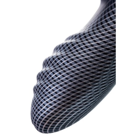 Prostate stimulator Levett Ancus, silicone, black color, 11 cm-13