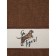 A set of terry napkins Diva Afrodita "Tiger", size 30x50 cm, 3 pcs