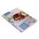 Notepad A6, 64 sheets in the Sonya cage, solid cover, offset unit