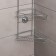 Corner regiment 3-tier Accoona, A11473-3, 20 × 30 × 57 cm, on vacuum suction cups, chromium color