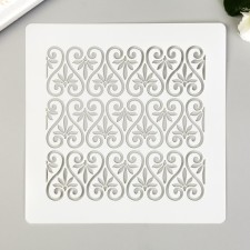 Plastic stencil 
