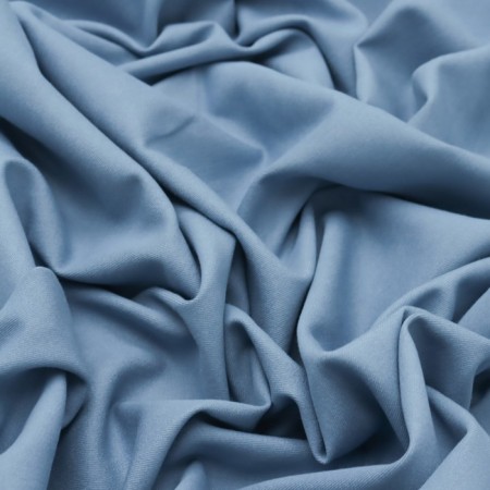 Cost -colored fabric is smooth -colored, width 160 cm, blue color