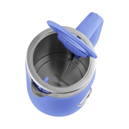 Electric kettle Maunfeld MFK-631DB, plastic, Metal flask, 1.7 l, 2200 watts, blue-4