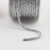 Thread for weaving, d = 4 mm, 15 ± 1 m, silver color