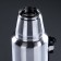 Thermos, 1.2 l, movement, "master K.", with a circle, retains heat 18 hours, 36 x 11 cm, chrome