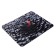Mouse mat Oklick OK-F0281, 280x225x3mm, Fig. "Destruction"