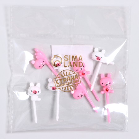Skewers "Bunny", set 8 pcs-3