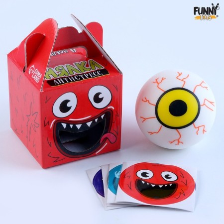 Anthistress Magic "Eyes", with stickers, Mix color-1