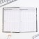 Set "Golden Teacher": A5 diary A5 160 sheets, planing 50 sheets and pen Plastic